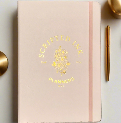 Pale Pink - Undated Yearly Planner